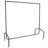 Image de Portant tringle Ã  vÃªtements acier charge max. 140 Kg dim. 120L x 60l x 170H cm noir