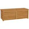Image de Coffre De Rangement ExtÃ©rieur 176l - Dim. 130l X 50l X 45h Cm - Bois