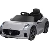 Image de Voiture Ãlectrique Enfant Licence Officielle Maserati Gran Turismo Folgore TÃ©lÃ©commande Nombreux Effets Gris
