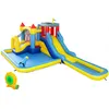 Image de ChÃ¢teau gonflable enfant 6 en 1 - toboggan, trampoline, panier basket-ball, piscine, mur, pistolet - nombreux accesoires