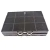 Image de Lot de 2 filtres charbon rectangulaire type 38 DKF38 Hotte (481948048338 NEFF WHIRLPOOL BAUKNECHT SIEMENS BOSCH IKEA WHIRLPOOL)