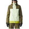 Image de Picture Organic Clothing - Veste de ski imper-respirante - Seakrest Jkt Tobacco Tender Gre pour Femme - Taille XS - Vert