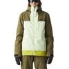 Image de Picture Organic Clothing - Veste de ski imper-respirante - Seakrest Jkt Tobacco Tender Gre pour Femme - Taille S - Vert