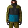 Image de Picture Organic Clothing - Veste de ski imper-respirant - Exa Jkt Timeless Flower Printed pour Femme - Taille S - Kaki