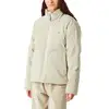 Image de Picture Organic Clothing - Doudoune imper-respirante en velours côtelé - Nury Puffer Jkt Pure Cashmere pour Femme - Taille M - Beige
