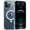 Image de Coque pour iPhone 14 PRO - Silicone Transparent avec Cercle magnetique integre [Phonillico]