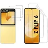 Image de Verre Trempé Pour Samsung Galaxy Z Flip 6 Et Protection Plastique Écran [Pack 2] Film Vitre Protection Phonillico®