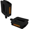 Image de Paires de pédales surface abrasive antidérapante Optimiz Resine Noir 370 g 513890