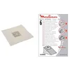 Image de Lot 6 sacs + filtre BOOGY PRINCIPIO GIMINI (195270-39333) Aspirateur (A26B09 MOULINEX)