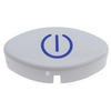 Image de Touche on-off blanc Lave-vaisselle (C00143006 INDESIT ARISTON HOTPOINT)