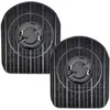 Image de Lot de 2 filtres Ã  charbon TYPE 200 Hotte (481281718522 CHF200 WHIRLPOOL ARISTON HOTPOINT BAUKNECHT IKEA)