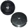 Image de Filtre charbon rond type 180 CR300 (Ã  l'unitÃ©) Hotte (CR300 AIRLUX ARISTON HOTPOINT ROSIERES CANDY INDESIT BELLING GORENJE FAURE HOOVER SCHOLTES AYA FAR SMEG)