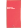 Image de Agenda semainier 2023-2024 9,5 x 18 cm Boréal Rouge