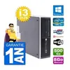 Image de Pc compaq pro 6300 sff intel i3-2120 ram 8go disque dur 500go windows 10 wifi en occasion ou reconditionné