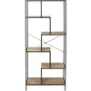 Image de EtagÃ¨re Edison - H. 180 cm - Noir et Bois