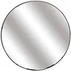 Image de Miroir rond avec Ã©tagÃ¨re en fer 45 cm