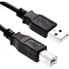 Image de 1.8M Câble d'Imprimante USB A-B Noir pour tous HP Imprimantes inclus Deskjet Photosmart LaserJet Officejet Inkjet Colour Copier Fax DesignJet Pro en occasion ou reconditionné