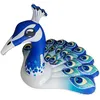 Image de BouÃ©e Gonflable Paon - L. 150 Cm - Bleu