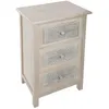 Image de Commode ethnique Hina - L. 48 x H. 80 cm - Gris