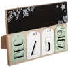 Image de Calendrier de l'Avent en bois Cadre - Marron