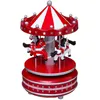 Image de Village de NoÃ«l Carrousel musical - Rouge