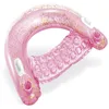 Image de BouÃ©e Gonflable Chaise Semi ImmergÃ© Glitter - Rose