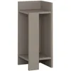 Image de Table de chevet Elos droite 27 cm - Taupe
