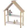 Image de BibliothÃ¨que Dream pour enfant avec 2 Ã©tagÃ¨res - Bois et Blanc