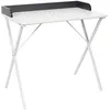 Image de Bureau Simple en MÃ©laminÃ© et Acier - Bleu