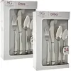 Image de Lot De 2 MÃ©nagÃ¨res Orba - 48 Couverts - En Acier Inoxydable - Argent