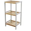 Image de EtagÃ¨re 3 niveaux en bois - Marron et banc