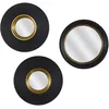 Image de Miroirs convexes X 3 Diam. 25.5 cm - Noir et DorÃ©