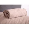 Image de Drap Housse 100% Microfibre LavÃ©e Rose PoudrÃ© 140 X 190 Cm