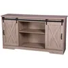 Image de Buffet New York 2 portes coulissantes - Marron