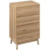 Image de Commode 4 tiroirs Liam - Marron