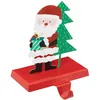 Image de Porte chaussette de NoÃ«l PÃ¨re NoÃ«l - Rouge
