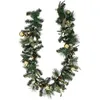 Image de Guirlande de NoÃ«l Eucalyptus L. 2 M - Vert et dorÃ©