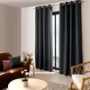 Image de Rideau Occultant Grande Hauteur Reglisse - 140 X 280 Cm - Gris FoncÃ©