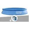 Image de Kit piscine autoportÃ©e Intex Easy Set 3,05 x 0,61 m + BÃ¢che Ã  bulles