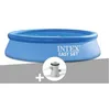 Image de Kit piscine autoportÃ©e Intex Easy Set 2,44 x 0,61 m + Ãpurateur Ã  cartouche