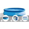 Image de Kit piscine autoportÃ©e Intex Easy Set 3,05 x 0,61 m (avec filtration) + BÃ¢che Ã  bulles + BÃ¢che de protection + 6 cartouches de filtration