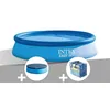 Image de Kit piscine autoportÃ©e Intex Easy Set 3,05 x 0,76 m (avec filtration) + BÃ¢che Ã  bulles + BÃ¢che de protection