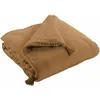 Image de Bout De Lit Ã©dredon Gaze De Coton 90 X 200 Cm Gaia Coloris Camel
