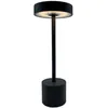 Image de Lampe De Table Sans Fil Touch Led Roby Gris Aluminium H30cm