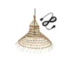Image de Suspension ExtÃ©rieur Gaia Outdoor Cable Beige Fibre Naturelle D60cm