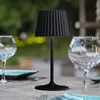 Image de Lampe De Table Sans Fil Abby Black - 190 Lumens - Ã 10 X H 38 Cm - Lumisky