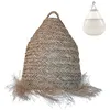 Image de Suspension Nomade Anafi Nomad Beige Jonc De Mer