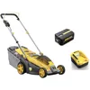 Image de Tondeuse Ã  batterie NEMURA 40V(2x20V) + 2 Batteries 4Ah + Chargeur rapide - Coupe de 37cm - Mulching + Ramassage