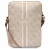 Image de Sacoche bandouliÃ¨re 10' ModÃ¨le Stripe 4G Guess Rose