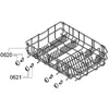 Image de Panier infÃ©rieur Lave-vaisselle (00687130 00772836 BALAY NEFF SIEMENS BOSCH JUNKER GAGGENAU BLAUPUNKT CONSTRUCTA)